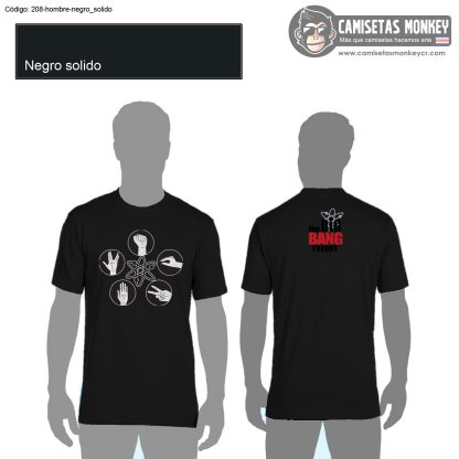 Camiseta hombre estilo 208 de CAMISETAS DE THE BIG BANG THEORY
