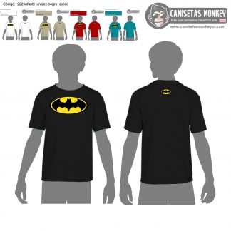 Camiseta infantil unisex estilo 222 de CAMISETAS DE BATMAN