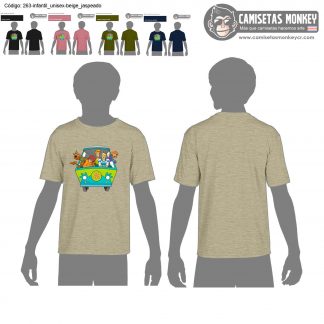 Camiseta infantil unisex estilo 263 de CAMISETAS DE SCOOBY DOO