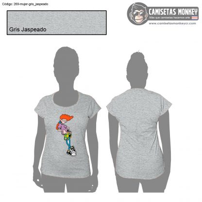 Camiseta mujer estilo 269 de CAMISETAS DE CAMISETAS DE PEPPER ANN