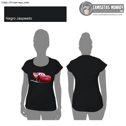 Camiseta mujer estilo 270 de CAMISETAS DE CARS