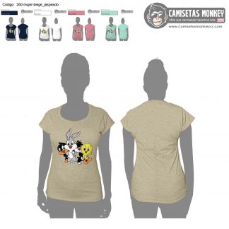 Camiseta mujer estilo 285 de CAMISETAS DE LOONEY TUNES