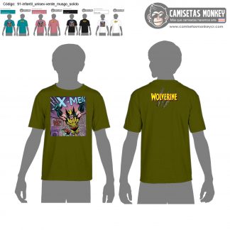Camiseta infantil unisex estilo 91 de CAMISETAS DE WOLVERINE – GUEPARDO