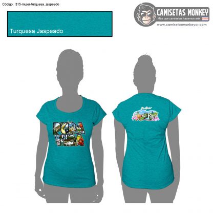 Camiseta mujer estilo 315 de CAMISETAS DE FAUNA – ANIMALES