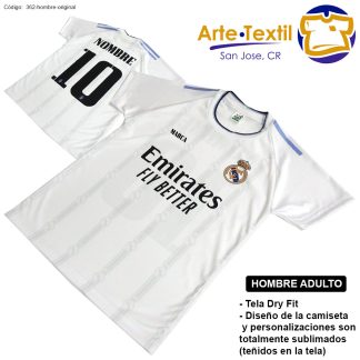 Camiseta hombre estilo 362 de camisetas DE REAL MADRID FC en costa rica